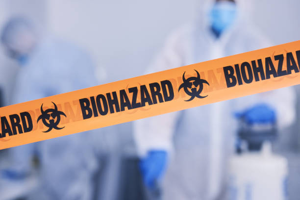 Professional Biohazard technician working in Greenville, GA